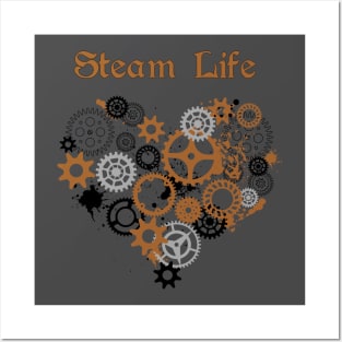 Steam Punk Life Posters and Art